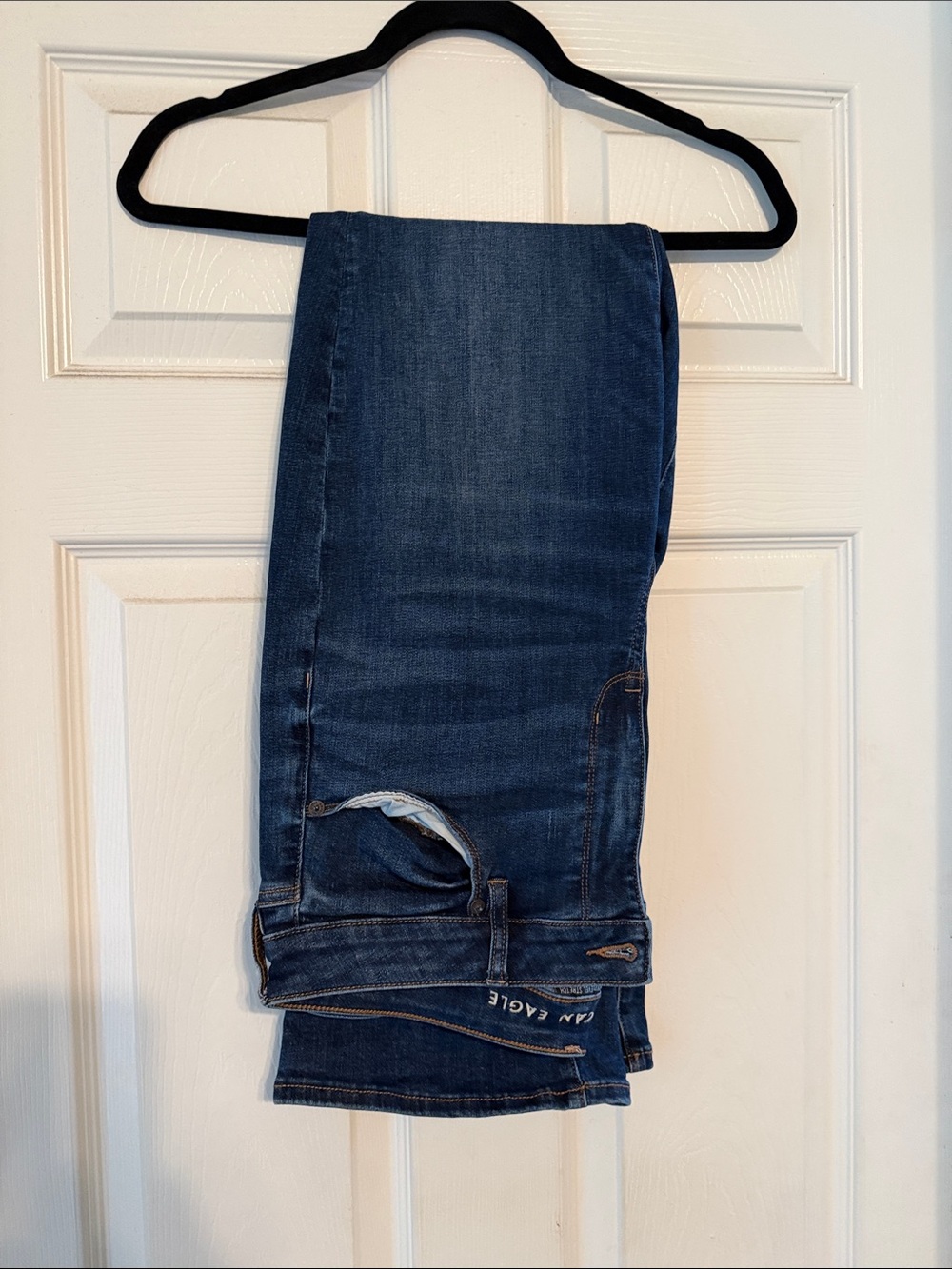 American Eagle Outfitters Dark Blue Flare Jeans